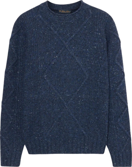 Brooks Brothers Herre Strikkevarer Blå M,