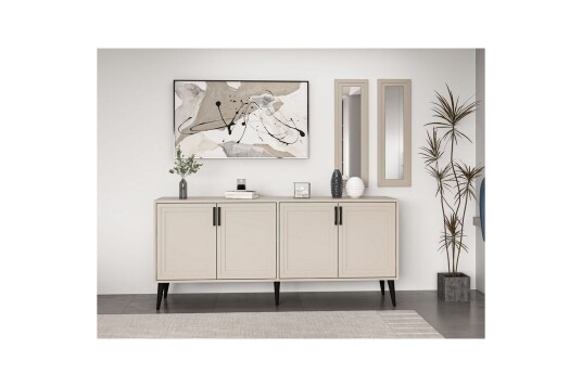 Syrri Konsollbord 180 cm Sandstein