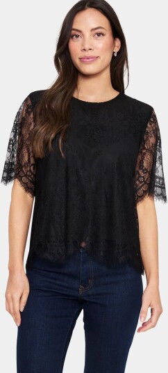 Saint Tropez Zalviasz Ss Blouse Black L