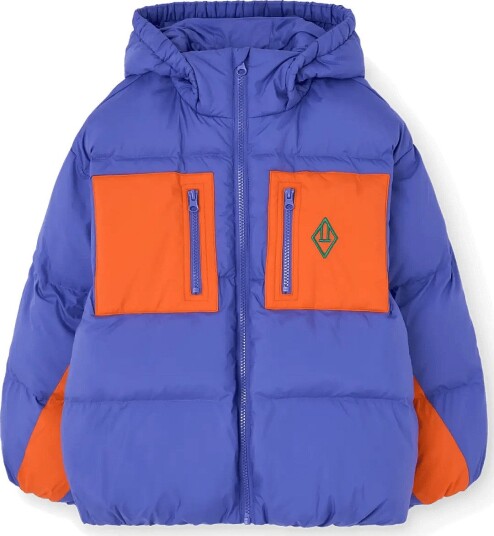 THE ANIMALS OBSERVATORY Roadrunner Kid Puffer Jacket Purple Purple 4 Y