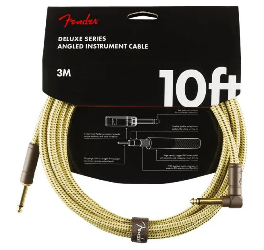 Fender Del. Cable Angle Plug 3m TN