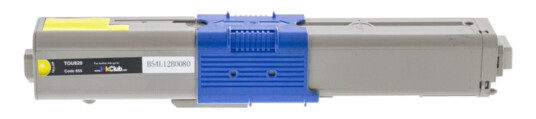 inkClub TOU820 Tonerkassett, erstatter Oki 44469704, gul, 2.000 sider