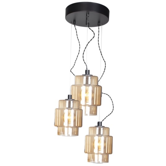 By Rydéns Ebbot taklampe Rav 40 cm Gul