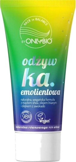 Only Bio OnlyBio Hair Balance mykgjørende sheasmør hårbalsam anti frizz 50 ml