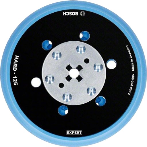 Bosch 125mm Hard Stødrondell med Multihull for Effektivt Sliping Bosch 125mm Hard Stødrondell med Multihull for Effektivt Sliping