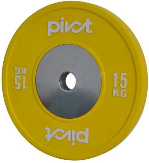 Sportsmaster - XF Elite Bumper Plate 15 kg gul