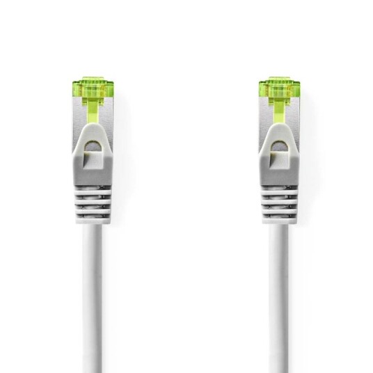 Nedis CAT7 Nettverkskabel 15m S/FTP Snagless Grå Nedis CAT7 Nettverkskabel 15m S/FTP Snagless Grå