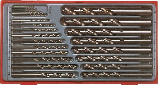 TengTools 151440104 Metallspiralbor sett