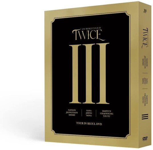 Twice 4th World Tour III In Seoul Incl. 144pg Photobook, 9pc Photocard Set, 3pc Polaroid Set + M DVD Twice 4th World Tour III In Seoul Incl. 144pg Photobook, 9pc Photocard Set, 3pc Polaroid Set + M DVD