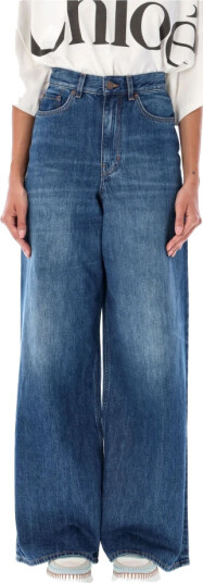Chloé Dame Jeans Blå W25, Chloé Dame Jeans Blå W25,