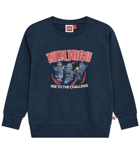 LEGO® Wear Ninjago Collegegenser   Navy   LEGO® Wear   4 år (104)   Collegegenser   Blå