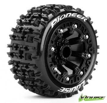 LouiseRC 3278SB Tire & Wheel ST PIONEER 2,2" Black Soft 2
