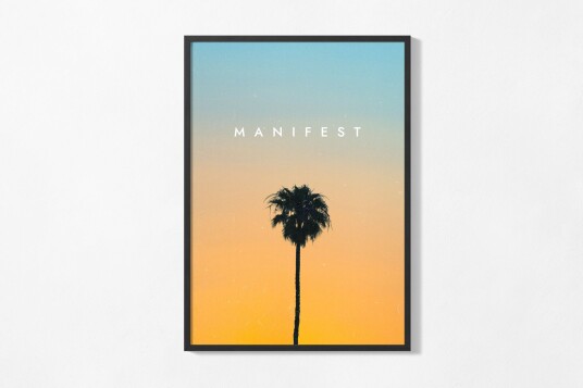 Plakat Manifest Palmetre