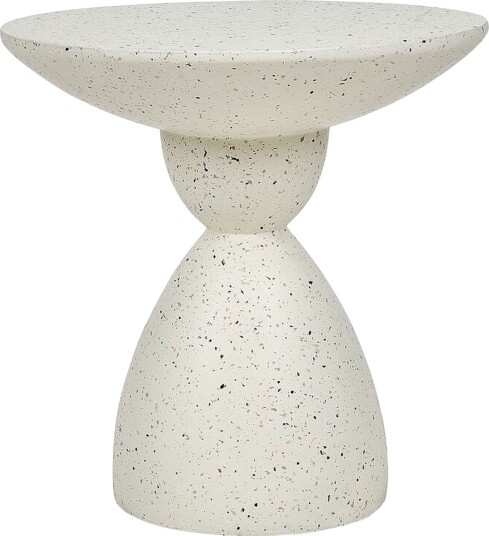 Alezio Sofabord 50 cm Rund - Hvit