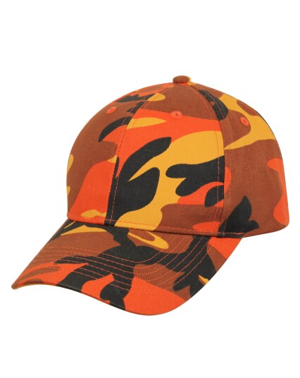 Rothco Baseball Cap Savage Orange Camo Oransje
