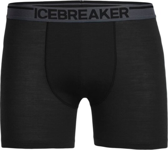 Icebreaker Men's Anatomica Boxers BLACK, XL Icebreaker Men's Anatomica Boxers BLACK, XL