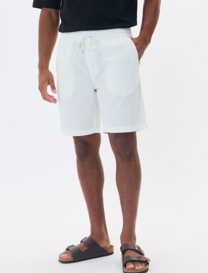Matinique Mabarton Short - White - XXL Matinique Mabarton Short - White - XXL