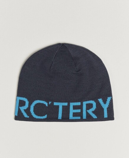 Arc'teryx Word Head Beanie Black Sapphire/Aqua Arc'teryx Word Head Beanie Black Sapphire/Aqua