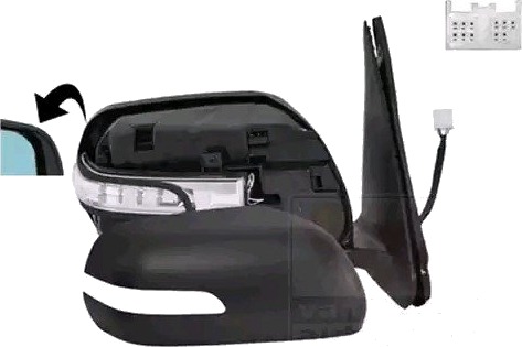 VAN WEZEL 5250828 Sidespeil