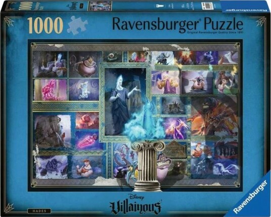 Ravensburger Disney Villainous Puslespill 1000 Brikker Hades