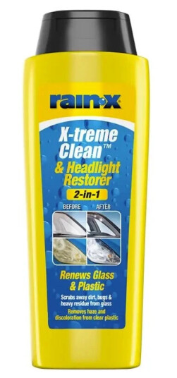 Rain X X treme Clean& Headlight Restorer Headlight Restorer 2 in 1 Rain X X treme Clean& Headlight Restorer Headlight Restorer 2 in 1