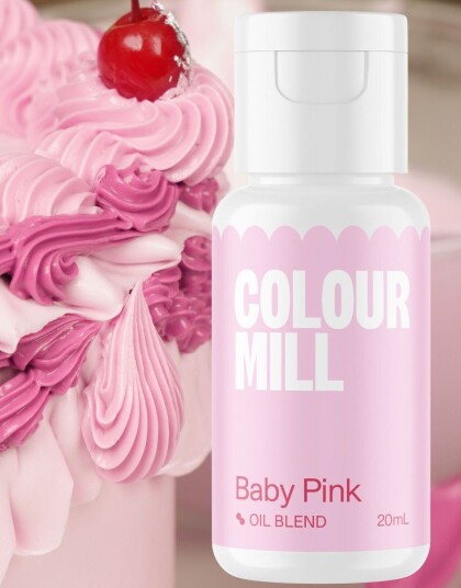 Colour Mill Baby Rosa Oljebasert Matfarge 20ml