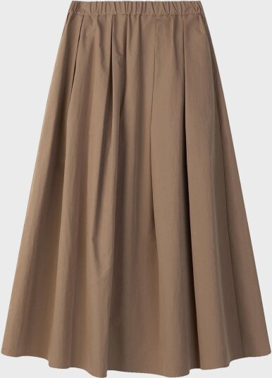 Stylein Sorina Skjørt Beige M med elastisk midje