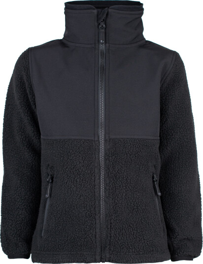 Lindberg Kids' Ramund Pile Jacket Black 110