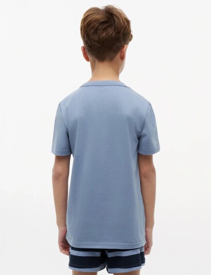 Tommy Hilfiger 2 Pk Ss Tee   Blue   140 152
