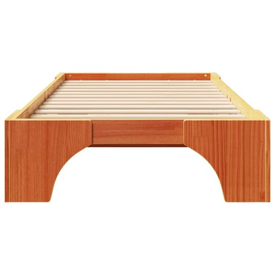  Sengestamme Vokset Brun 100x200 cm Furu