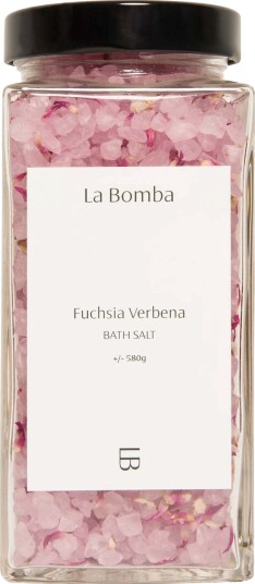 La Bomba Fuchsia Verbena Bath Salt 680 g