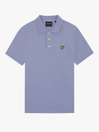 Lyle & Scott Plain Polo Shirt Blå XXL
