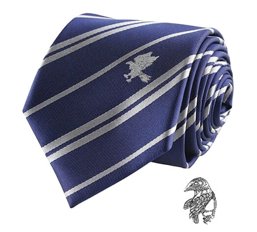 Cinereplicas Deluxe Ravenclaw Slips med Metallnål Blå | Harry Potter
