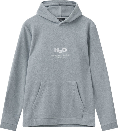 H2O Blåvand Hoodie Fleecetrøye Grå XS