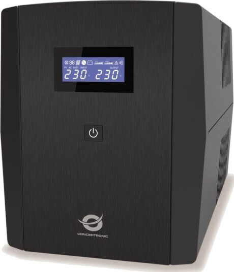 Conceptronic 1500VA 900W UPS IEC Schuko ZEUS08EM