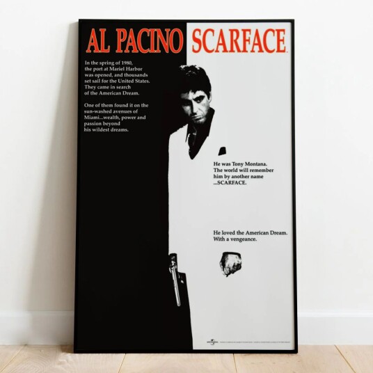 Scarface Plakat Movie Poster - 91,5 x 61 cm