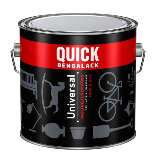 Quick Bengalack Universal C base Silkematt 2,7l
