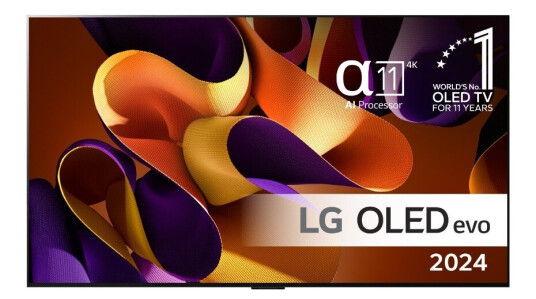 LG OLED evo G4 83" 4K OLED Gallery TV med α11 AI-prosessor