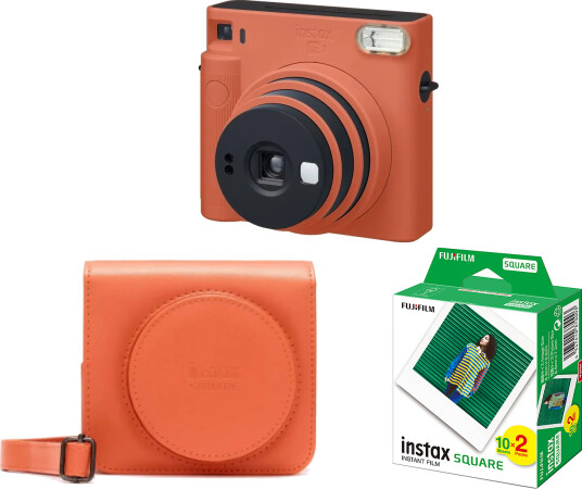 Fujifilm INSTAX Square SQ1 Kameraveske i Oransje Fujifilm INSTAX Square SQ1 Kameraveske i Oransje