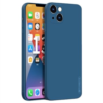 iPhone 13 Pinwuyo Liquid Silikondeksel Blå