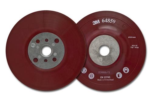 3M Bakplate Hard Gummi 178mm M14/5/8"