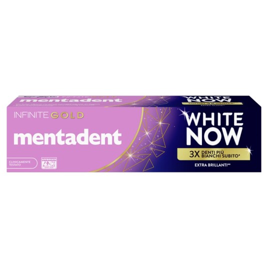 Tannbleking Tannpasta MENTADENT White Now Infinite 75 ml.