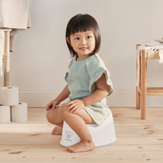 Babybjörn Potte Smart Potty Liten Og Lett Hvit Babybjörn Potte Smart Potty Liten Og Lett Hvit