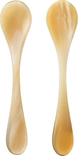 Georg Jensen   Indulgence kaviarskje 9,5 cm 2 stk horn