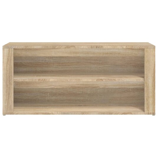 vidaXL Skohylle sonoma eik 100x35x45 cm konstruert tre vidaXL Skohylle sonoma eik 100x35x45 cm konstruert tre