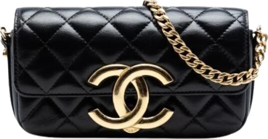 Chanel Vintage Dame Svart