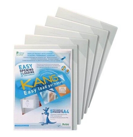Tarifold document holder - for A4 - transparent (pack of 5) Tarifold document holder - for A4 - transparent (pack of 5)