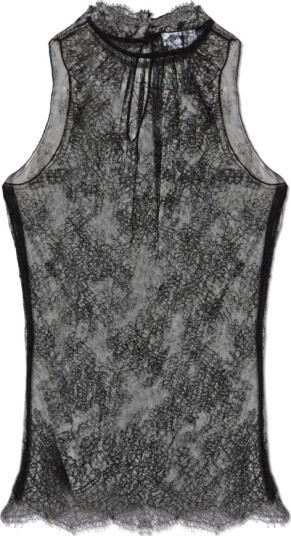 Alexander McQueen Dame Topper Svart M,