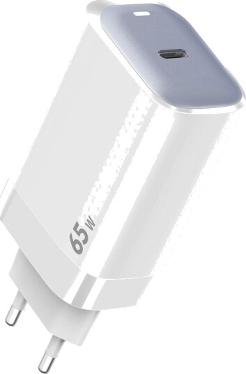 SiGN 65W lader, USB-C PD, hurtiglading, MacBook Air, iPhone etc. Hvit