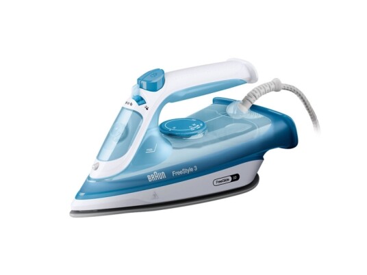 Braun Fi 3144 Bl Tørr & Dampstrykejern Keramisk Strykesåle 2 M 170 G/Min Blå 45 G/Min